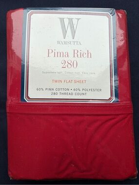 3 Twin Size Easy Care Flat Sheets